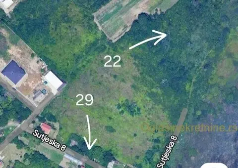 Prodaje se udeo u vlasništvu zemljišta, K.O. Krnjača - 1/3