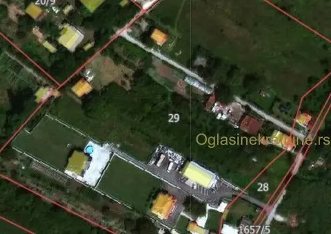 Prodaje se udeo u vlasništvu zemljišta, K.O. Krnjača - 3/3