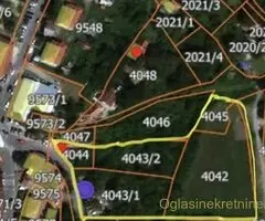 Parcele u centru Ripnja, kod supermarketa MAXI