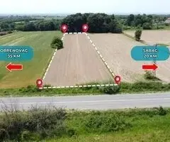 Prodaja građevinskog zemljista na magistralnom putu Beograd-Obrenovac-Šabac